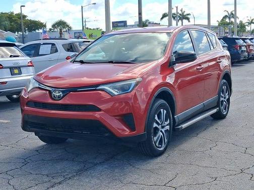 Barcelona Red Metallic 2017 Toyota RAV4 LE