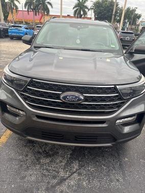 Carbonized Gray Metallic 2023 Ford Explorer XLT