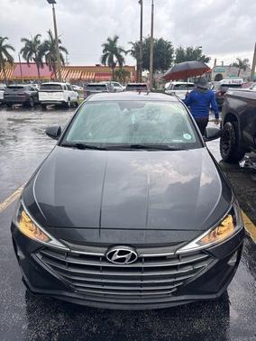 Portofino Gray 2020 Hyundai ELANTRA SEL