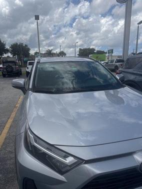 Silver Sky Metallic 2024 Toyota RAV4 XLE