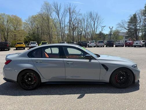 Gray 2021 BMW M3 Competition