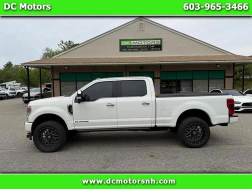 Star White Metallic Tri-Coat 2020 Ford F-250 Platinum