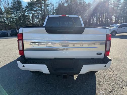 Star White Metallic Tri-Coat 2020 Ford F-250 Platinum
