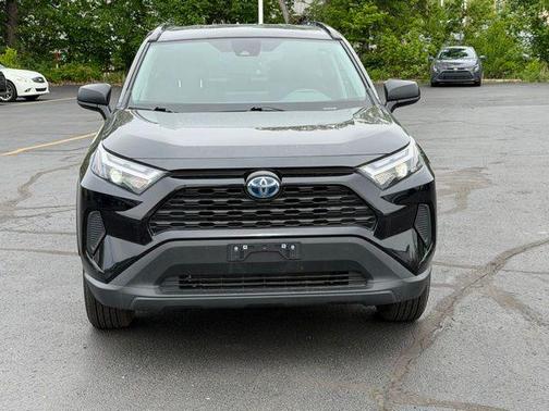 Midnight Black Metallic 2024 Toyota RAV4 Hybrid LE