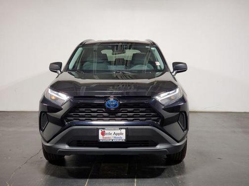 Midnight Black Metallic 2024 Toyota RAV4 Hybrid LE