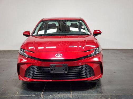 Supersonic Red 2025 Toyota Camry LE