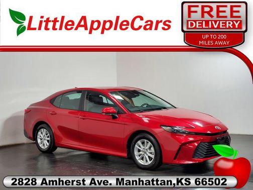 Supersonic Red 2025 Toyota Camry LE