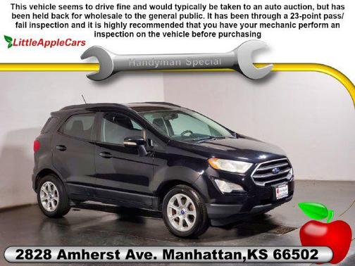 Shadow Black 2018 Ford EcoSport SE