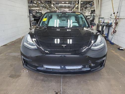 Solid Black 2018 Tesla Model 3 Mid Range