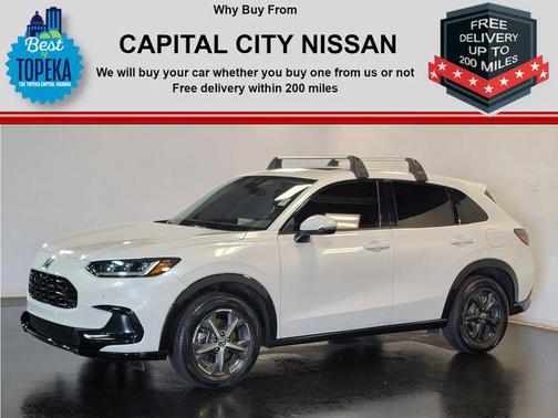 Platinum White Pearl 2024 Honda HR-V EX-L