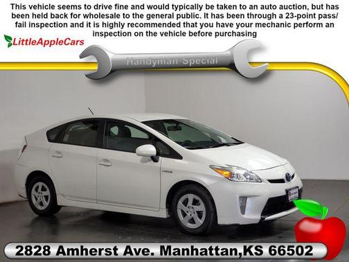 Blizzard Pearl 2013 Toyota Prius Three