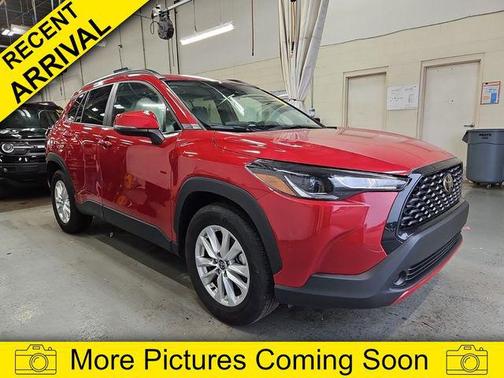 Barcelona Red Metallic 2023 Toyota Corolla Cross LE