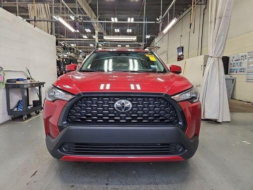 Barcelona Red Metallic 2023 Toyota Corolla Cross LE
