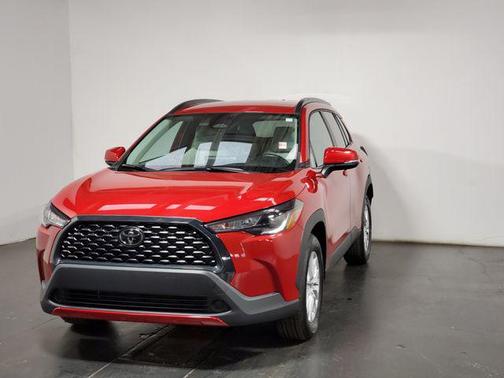 Barcelona Red Metallic 2023 Toyota Corolla Cross LE
