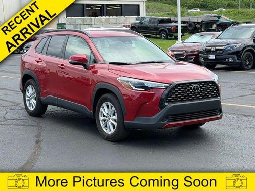 Barcelona Red Metallic 2023 Toyota Corolla Cross LE