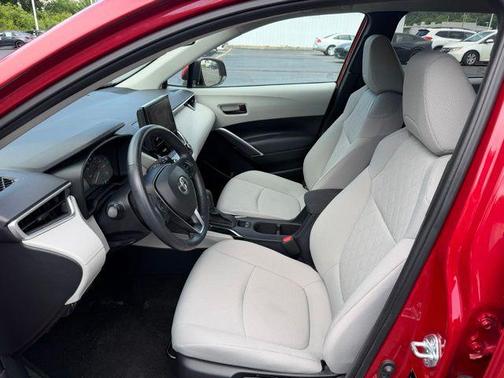 Barcelona Red Metallic 2023 Toyota Corolla Cross LE
