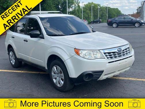 Satin White Pearl 2012 Subaru Forester 2.5X