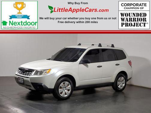Satin White Pearl 2012 Subaru Forester 2.5X