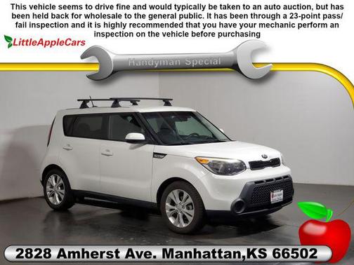 Clear White 2015 Kia Soul +
