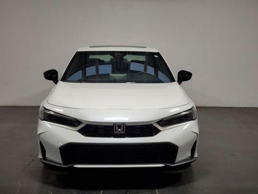 Platinum White Pearl 2026 Honda Civic Hybrid Sport