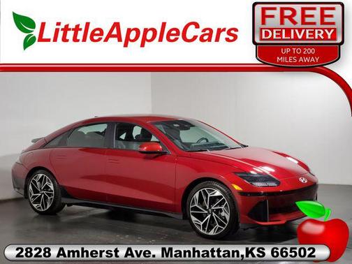 Ultimate Red 2023 Hyundai IONIQ 6 SEL