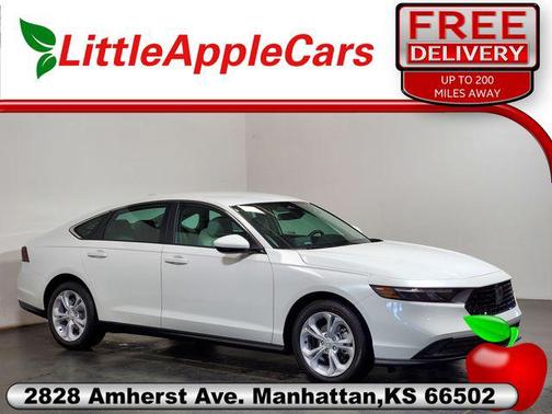 Platinum White Pearl 2026 Honda Accord LX 1.5T
