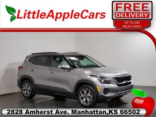 Steel Gray 2022 Kia Seltos EX