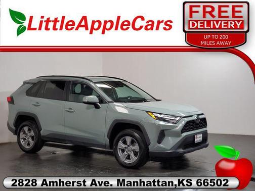Gray 2022 Toyota RAV4 XLE
