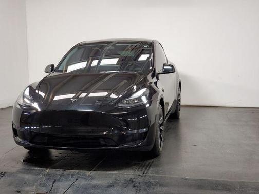Solid Black 2023 Tesla Model Y Long Range Dual Motor All-Wheel Drive