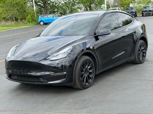 Solid Black 2023 Tesla Model Y Long Range Dual Motor All-Wheel Drive