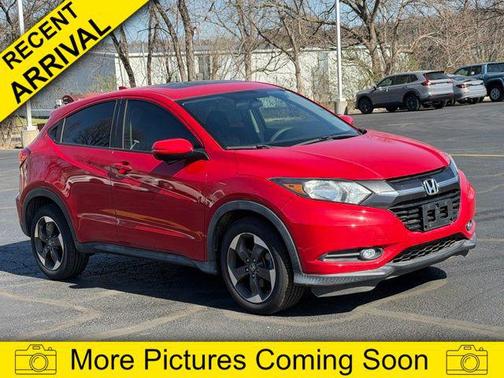 Milano Red 2018 Honda HR-V EX