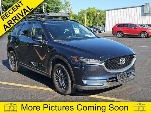 Deep Crystal Blue Mica 2017 Mazda CX-5 Touring