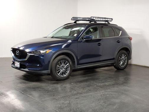 Deep Crystal Blue Mica 2017 Mazda CX-5 Touring