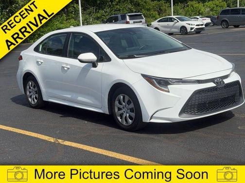 White 2022 Toyota Corolla LE