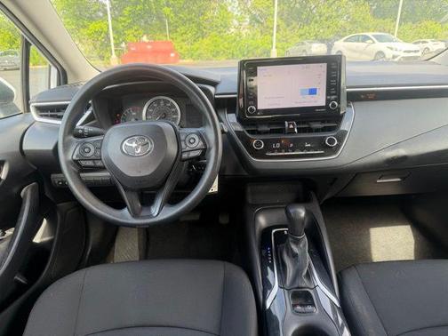 White 2022 Toyota Corolla LE
