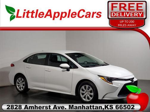 White 2022 Toyota Corolla LE