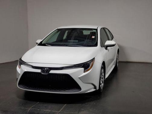 White 2022 Toyota Corolla LE
