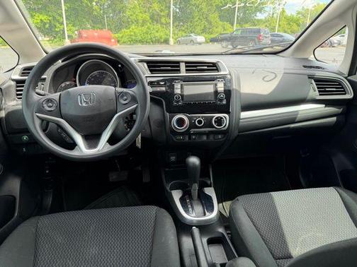 Platinum White Pearl 2020 Honda Fit LX