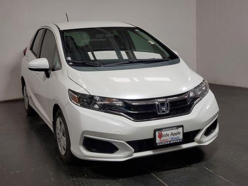 Platinum White Pearl 2020 Honda Fit LX