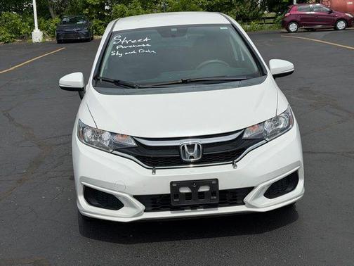 Platinum White Pearl 2020 Honda Fit LX