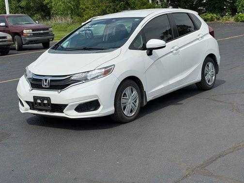Platinum White Pearl 2020 Honda Fit LX