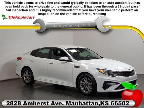 Snow White Pearl 2019 Kia Optima LX