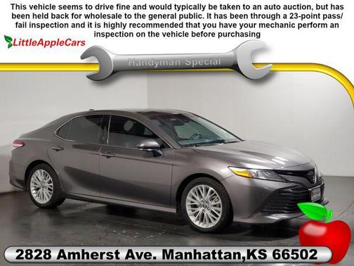 Predawn Gray Mica 2018 Toyota Camry XLE
