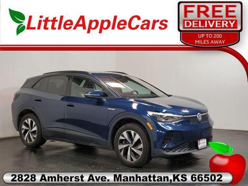 Tourmaline Blue Metallic 2023 Volkswagen ID.4 AWD Pro