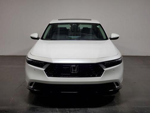 Platinum White Pearl 2026 Honda Accord Hybrid Touring