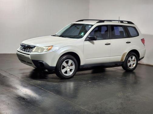 Satin White Pearl 2012 Subaru Forester 2.5X