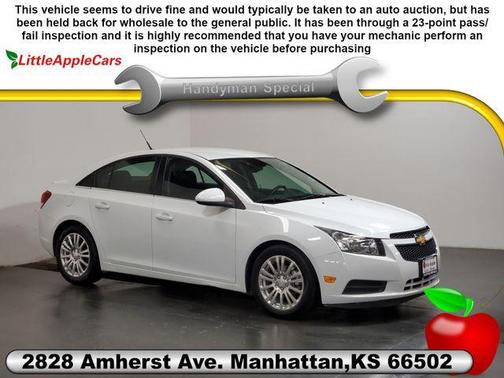 Summit White 2013 Chevrolet Cruze ECO