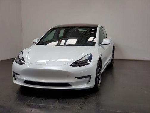Pearl White Multi-Coat 2019 Tesla Model 3 Long Range