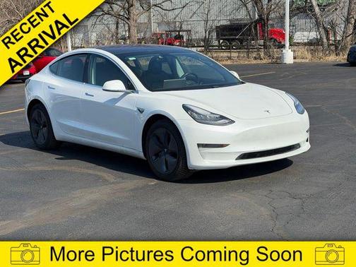 Pearl White Multi-Coat 2019 Tesla Model 3 Long Range