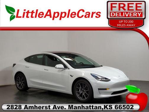 Pearl White Multi-Coat 2019 Tesla Model 3 Long Range